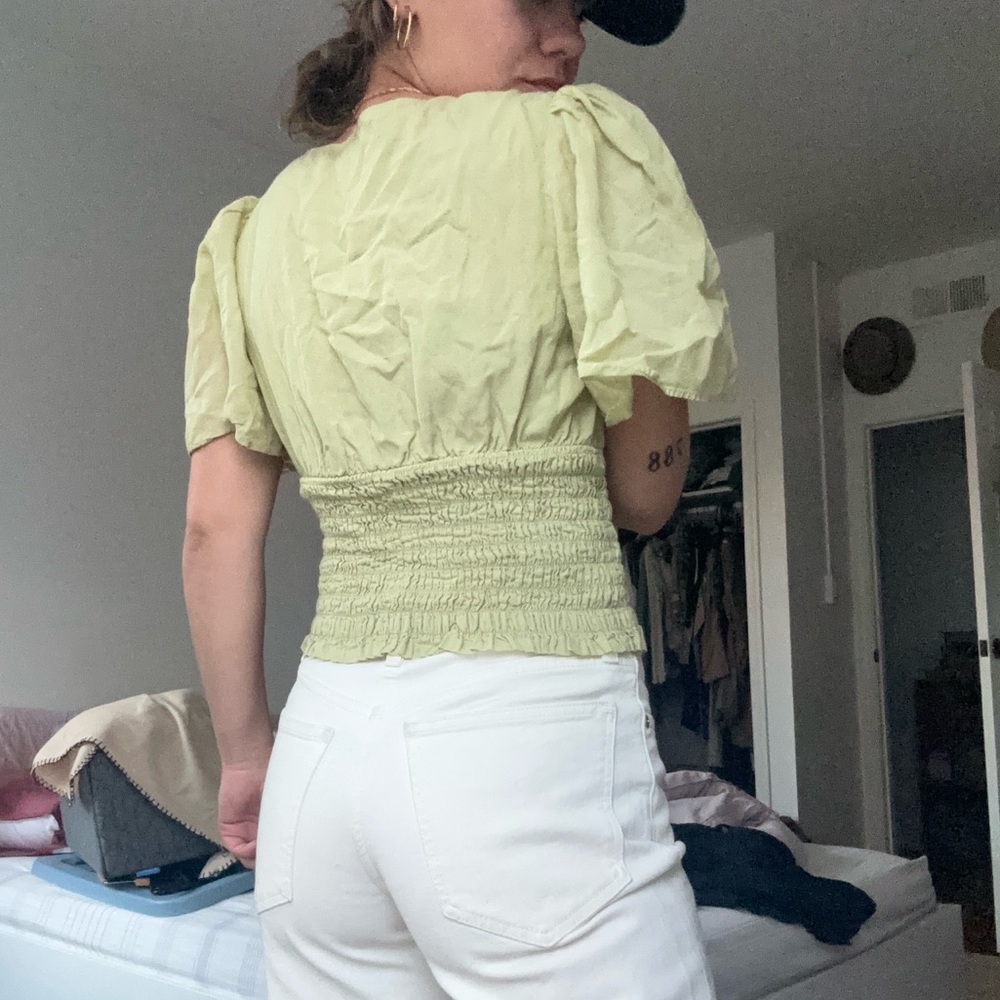 Abercrombie Flutter Sleeve Blouse - image 2